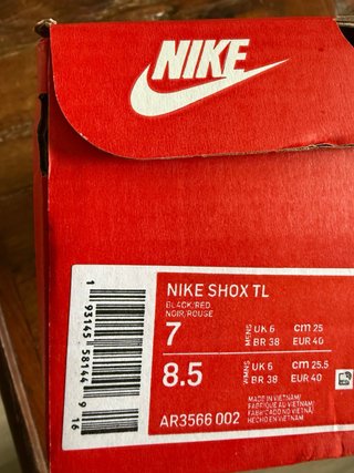 Nike Shox Talla 40 Nuevas