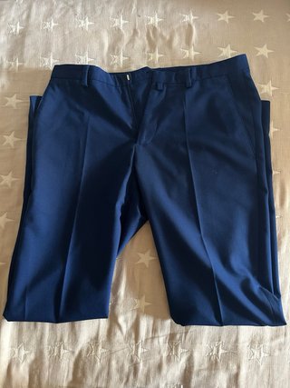 Chaqueta de traje azul Zara