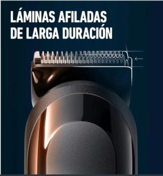 Recortadora Barba King C. Gillette Inalámbrica