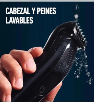 Recortadora Barba King C. Gillette Inalámbrica