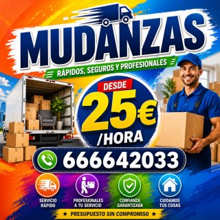 Mudanzas, mudanza , transporte