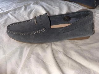 Mocasines Martinelli Mujer Talla 39 Azul/Gris