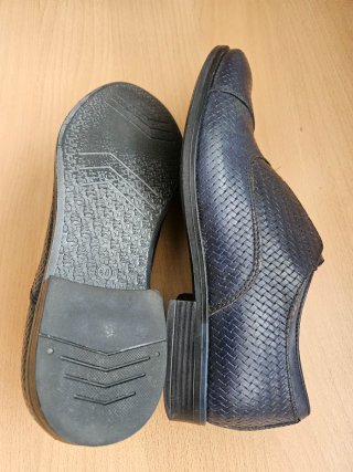 Zapatos de vestir sin cordones azul