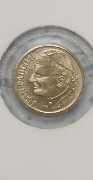 Tarjeta Conmemorativa Juan Pablo II Papa