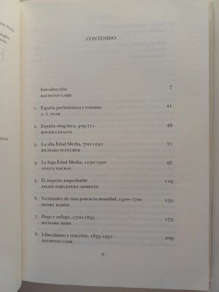 Historia de España - Raymond Carr (Península)