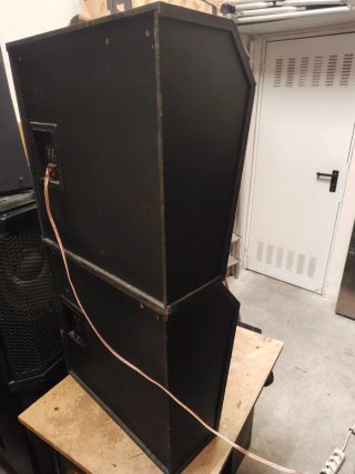 Altavoces K.C.S. sr12 Negro