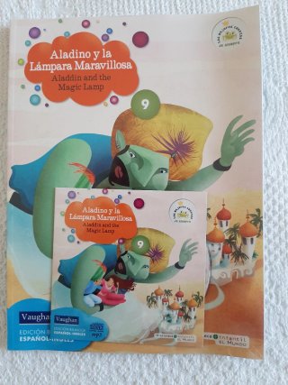 Colección de 10 cuentos con libro y compact disc.