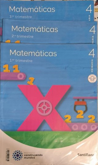 Libros de 4 de primaria Santillana