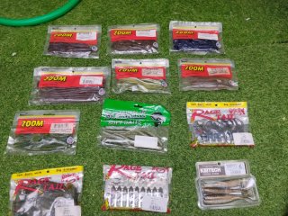 Lote señuelos Black Bass 2