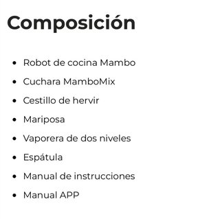Robot Cocina Mambo Cecotec