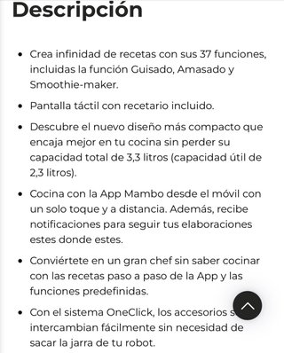 Robot Cocina Mambo Cecotec