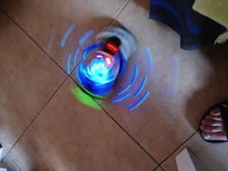 Coche Policía Transformable Luces Sonido