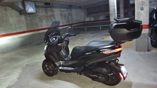 Piaggio mp3 Negro/Gris