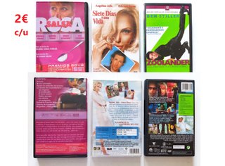 PELÍCULAS en DVDs NUEVOS de 2 a 4 euros