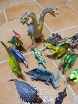 Lote Juguetes Dinosaurios Varios