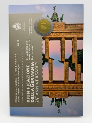 Moeda 2 Euro São Marino 2015 Comemorativa