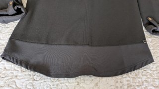 Blusa negra talla 40