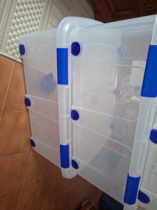 Caja de almacenaje PlasticForte 100L