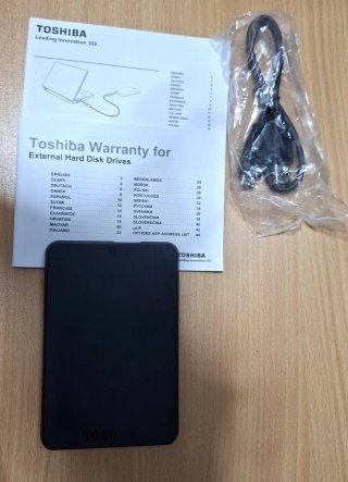 Disco Duro Externo Toshiba 500GB ( SIN ESTRENAR )