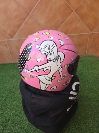CASCO MOTO INFANTIL  PENELOPE GLAMOUR