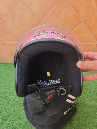CASCO MOTO INFANTIL  PENELOPE GLAMOUR