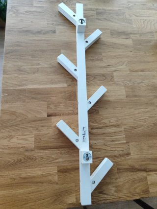 Perchero IKEA TJUSIG Blanco