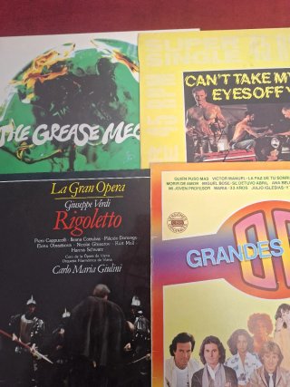 Lote Vinilos Clásica, Pop Rock Nacional/Internacio