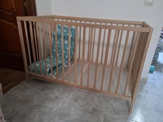 Cuna de madera Ikea