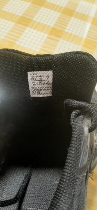 Zapatillas Asics Negras