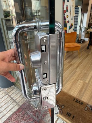 Cerradura Puerta Cristal Nueva