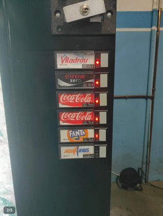 Máquina expendedora de bebidas