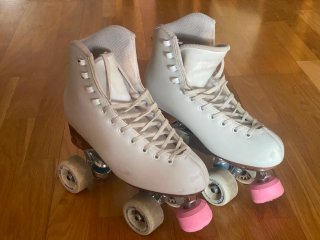 Patines Artísticos Blancos Talla 39