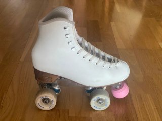 Patines Artísticos Blancos Talla 39