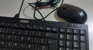 Teclado y Ratón MSI Negro