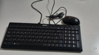Teclado y Ratón MSI Negro