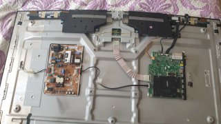 Samsung UE49K6500AU curva Smart TV pantalla rota