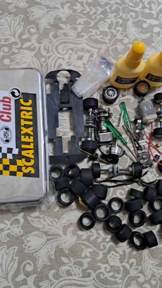 Lote recambios Scalextric