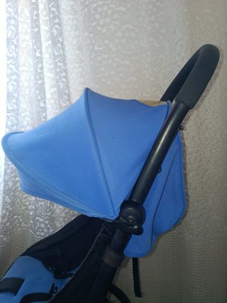 Cochecito Yoyo Azul Plegable, estructura y silla