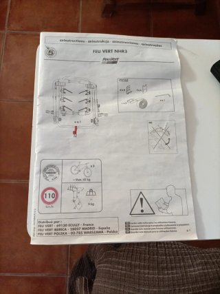 Portabicicletas Feu Vert NHR3