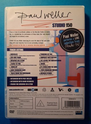 DVD de Paul Weller: "Studio 150 Live" (2004)