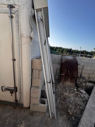 Balconera de aluminio