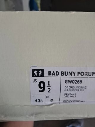 Tenis Adidas x Bad Bunny Beige/Gris