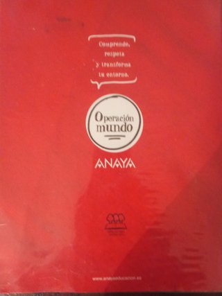 Libro 5⁰ Primaria Matemáticas Anaya Operación Mund
