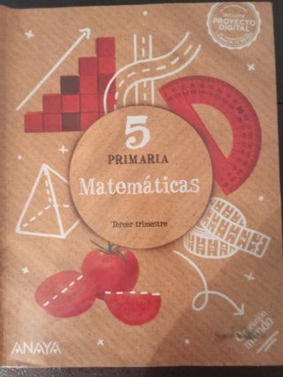 Libro 5⁰ Primaria Matemáticas Anaya Operación Mund