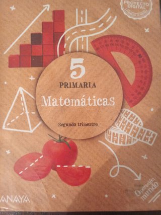 Libro 5⁰ Primaria Matemáticas Anaya Operación Mund