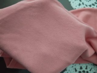 Camiseta manga corta mujer rosa asalmonado