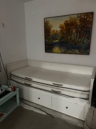 Sofá Cama IKEA HEMNES Blanco