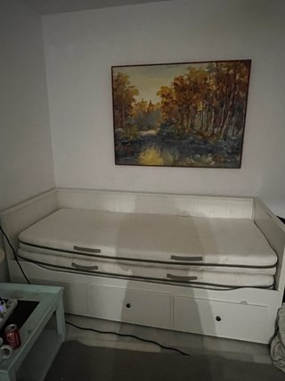 Sofá Cama IKEA HEMNES Blanco