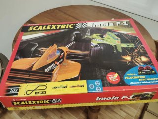 CIRCUITO SCALEXTRIC IMOLA F1. TECNITOYS NUEVO.