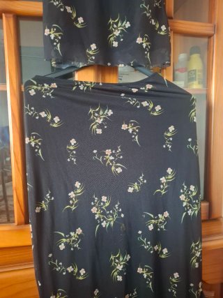 Conjunto Zara Tul Flores S
